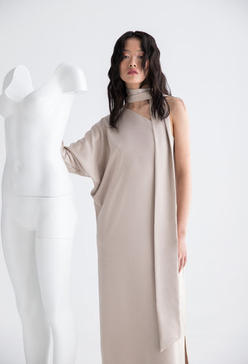 Courchevel Gold Gown