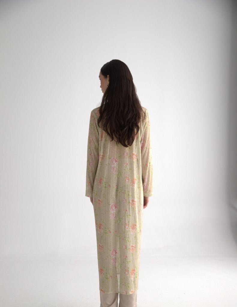 Shimmer Bouquet Kimono