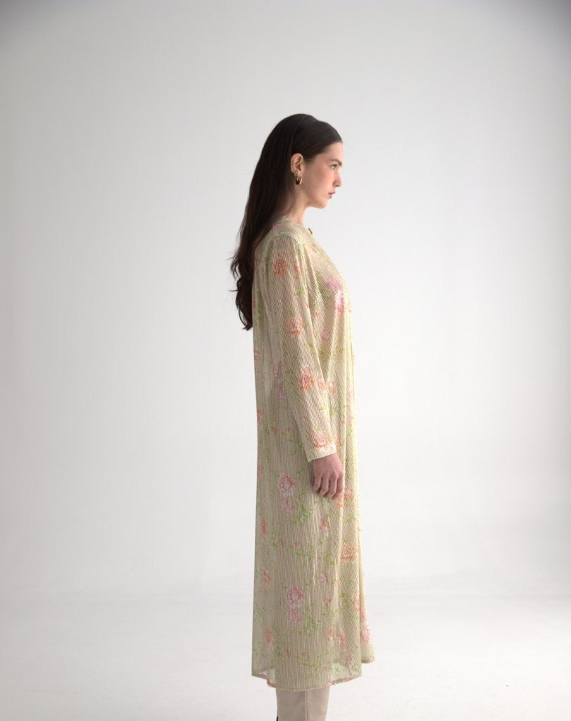 Shimmer Bouquet Kimono