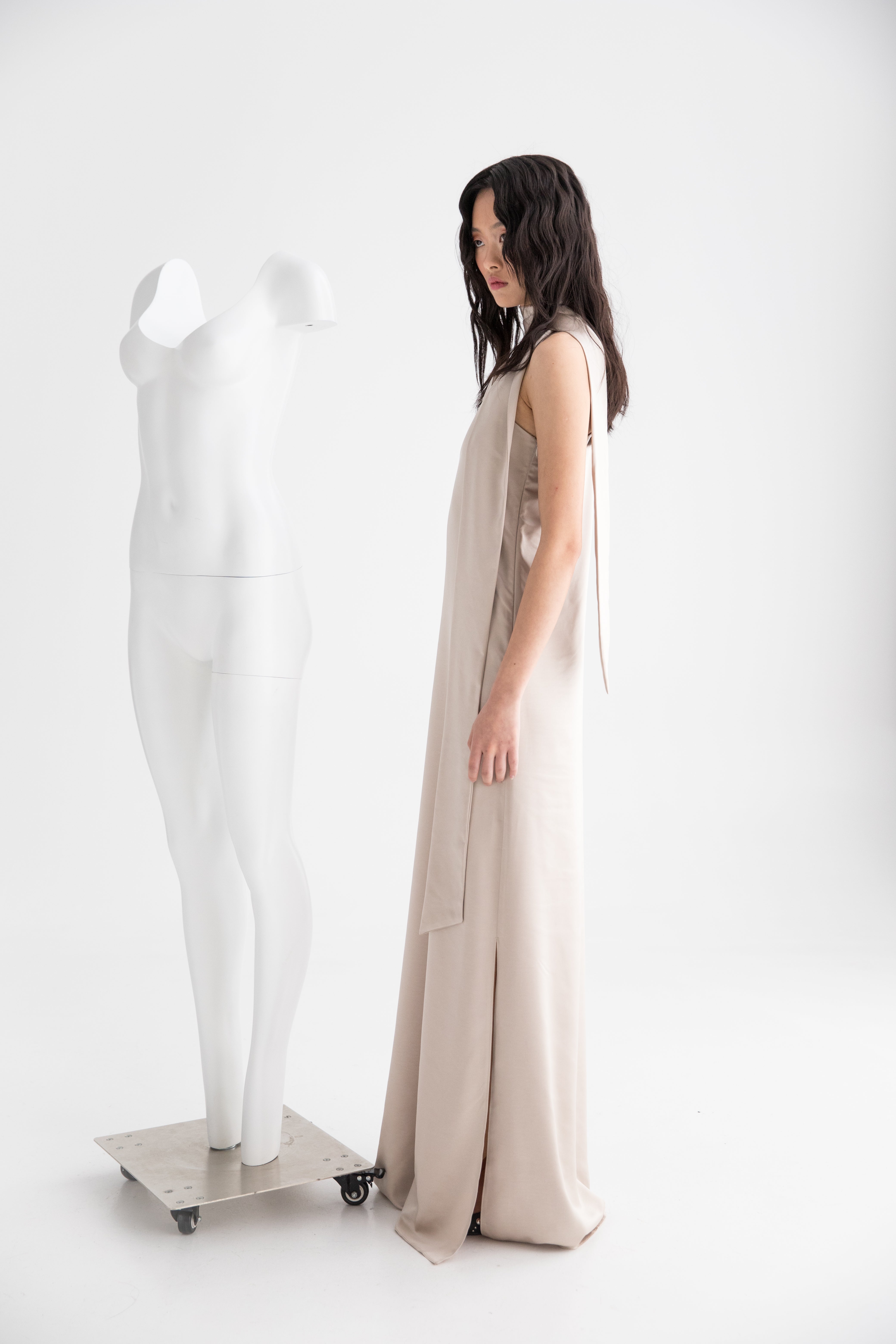 Courchevel Gold Gown