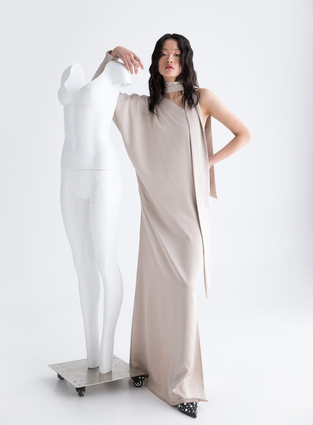 Courchevel Gold Gown