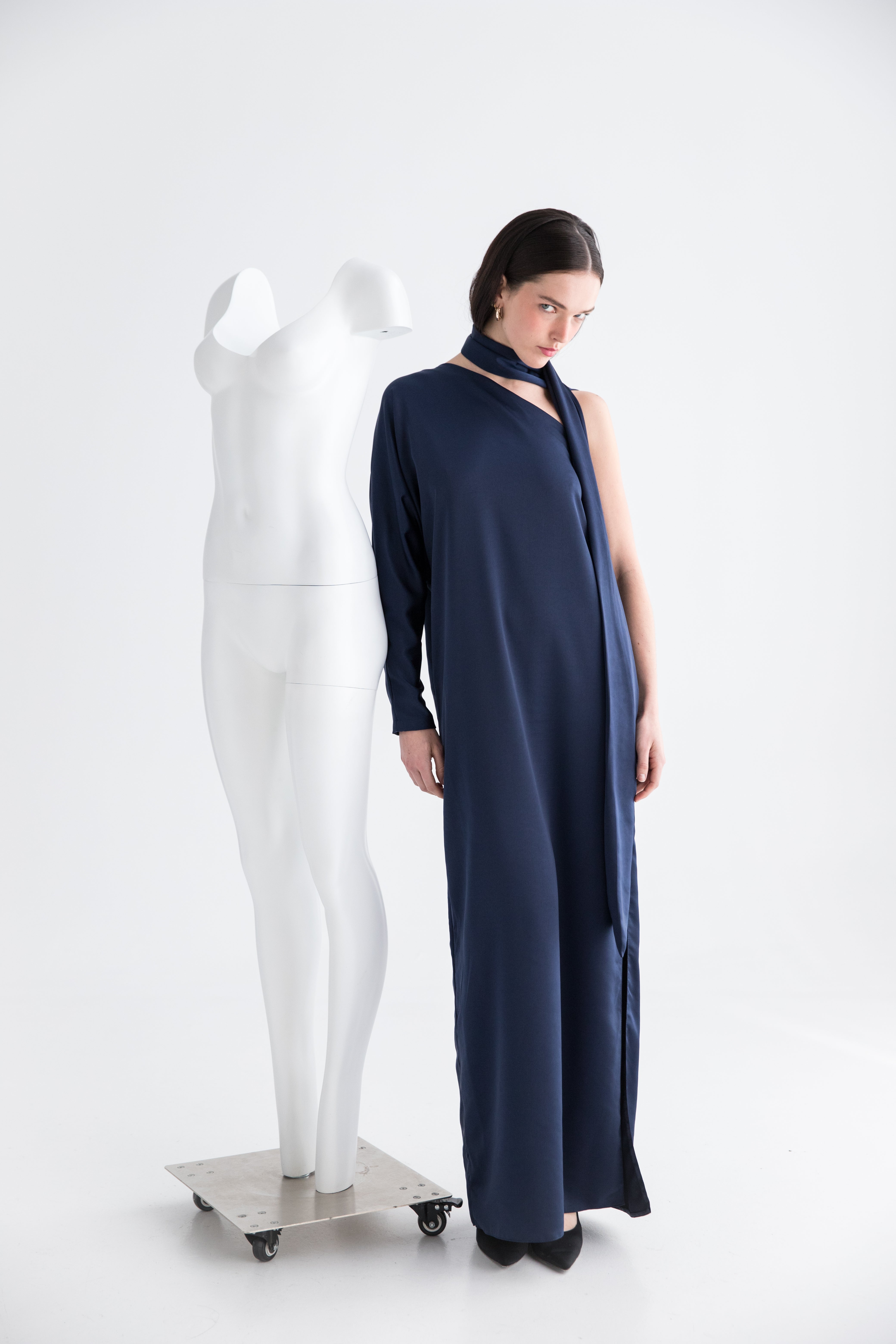 Megève Navy Blue Gown