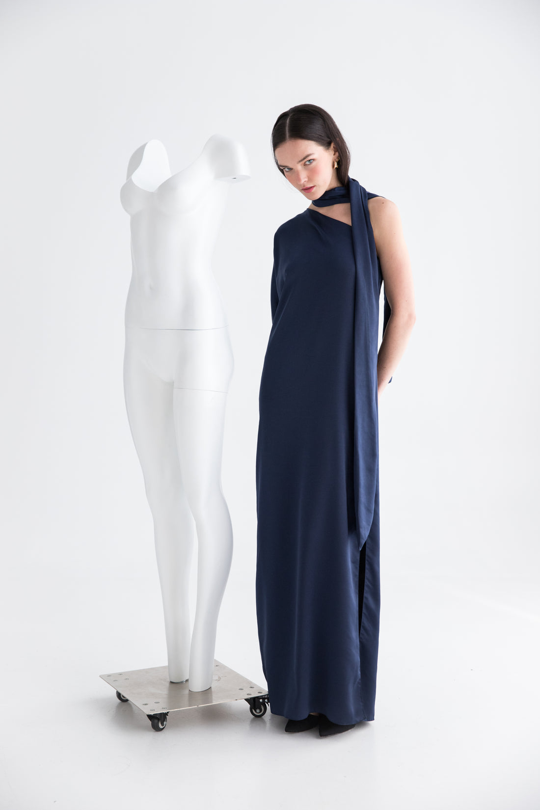 Megève Navy Blue Gown