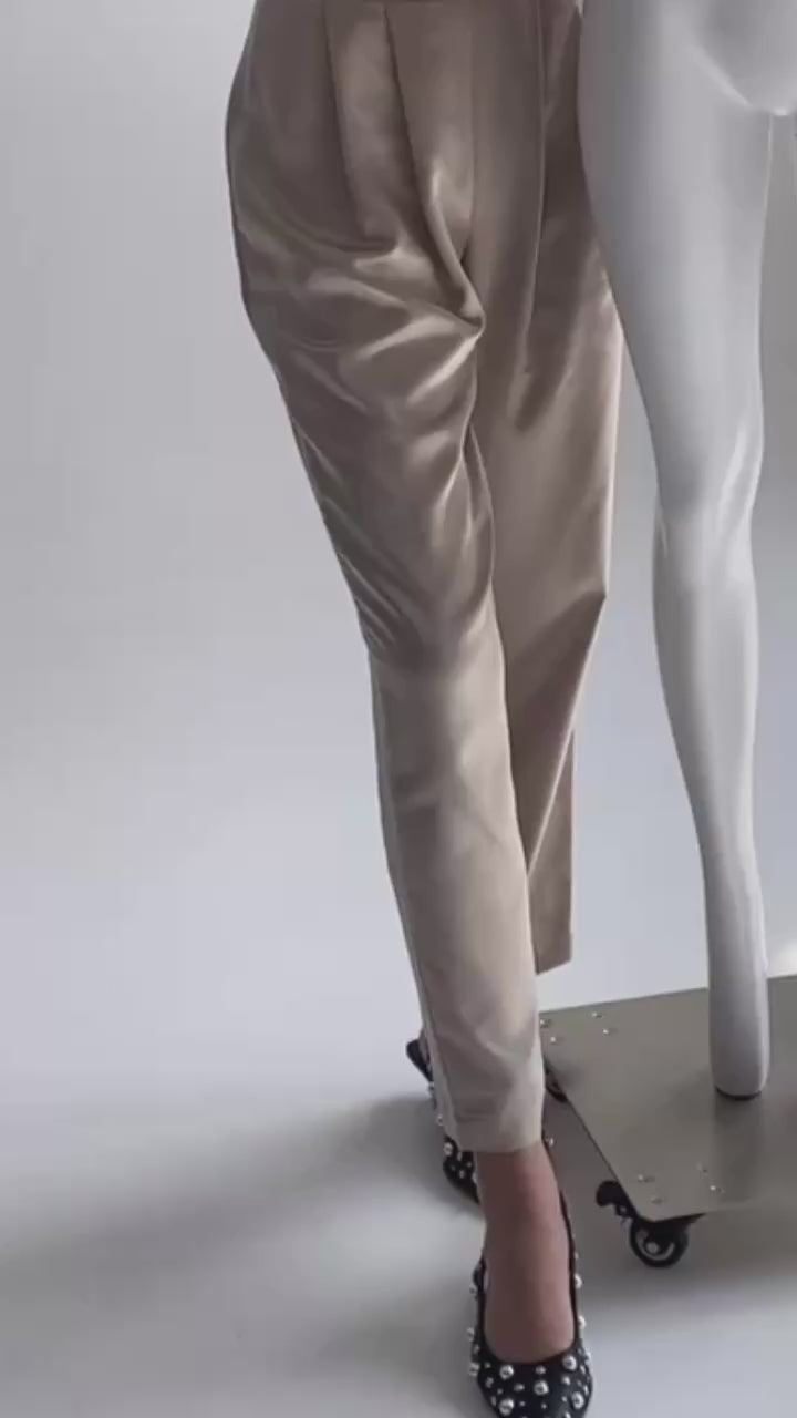 Beaumond Gold Chino Trousers